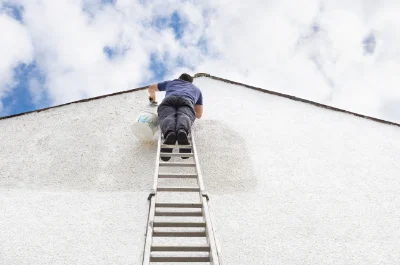 Peinture extérieure à Sainte-Anne — façades et ravalement
